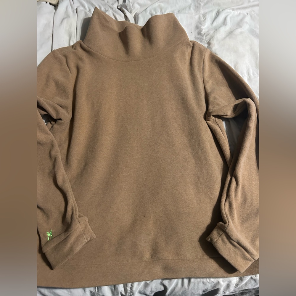 Dudley Stephens Tan Fleece Top